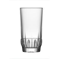 Copo De Vidro Com Base Texturizada 320ml Transparente - 1