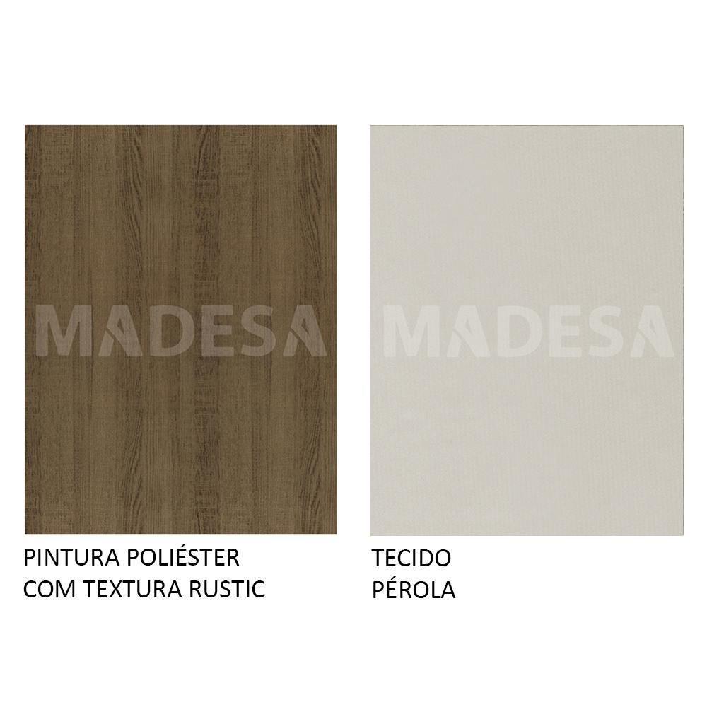 Conjunto Sala Jantar Mesa Tampo Madeira 4 Cadeiras Madesa - 9