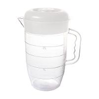 Jarra Graduada Com Tampa 3l Transparente - 1