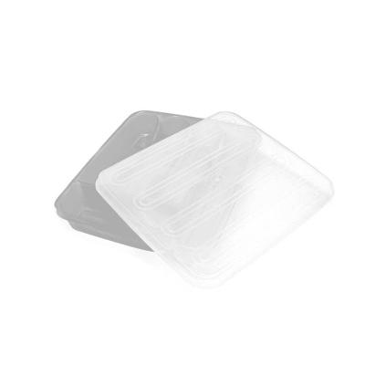Porta Talheres Com Tampa Plasvale Cinza