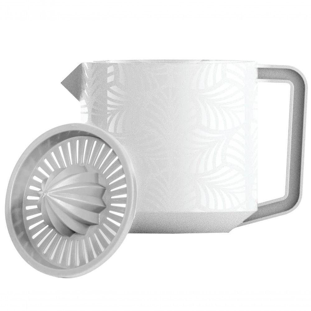 Jarra Com Espremedor 1l Plasvale Branco - 1