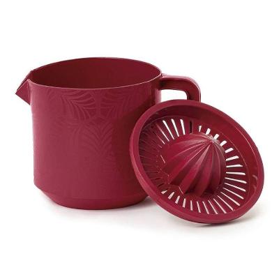 Jarra Com Espremedor 1l Plasvale Vermelho