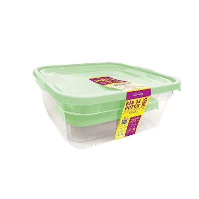 Kit 12 Potes Linha Mais Verde