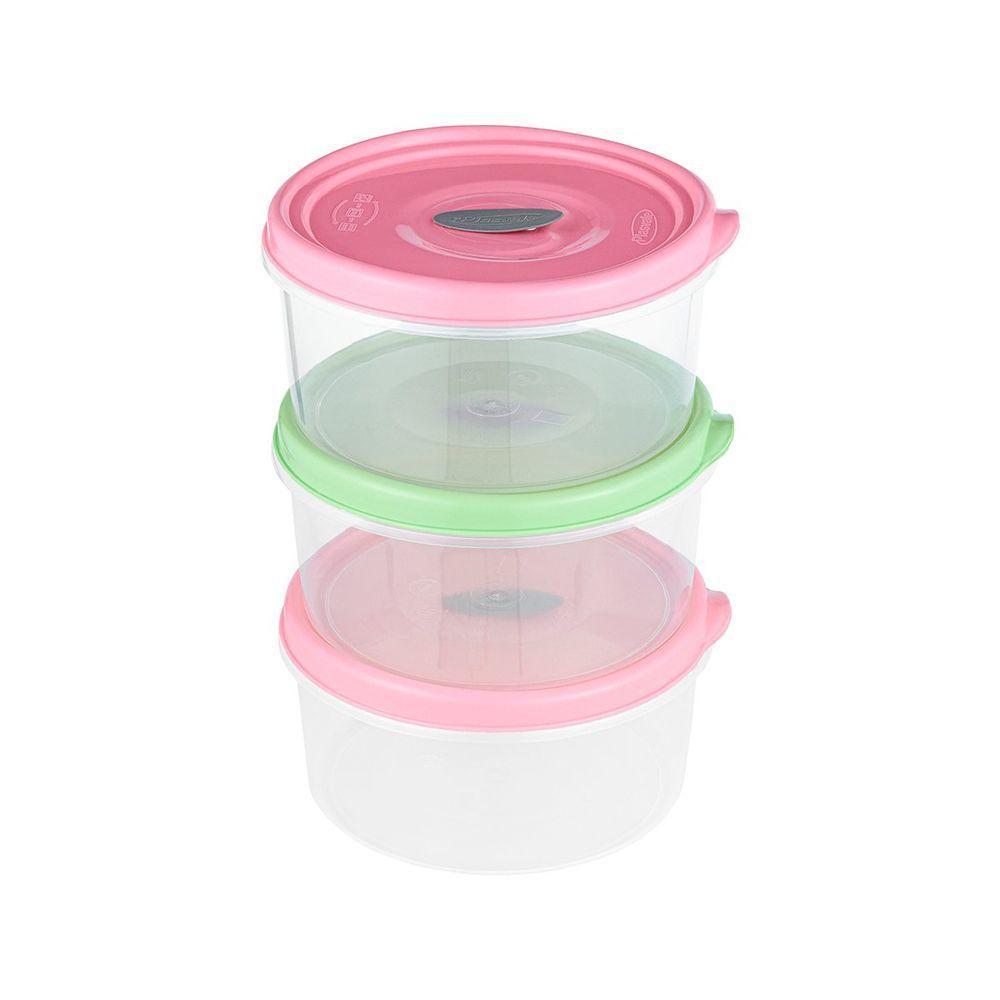 Kit 3 Potes Wave 2l Plasvale Variado - 2