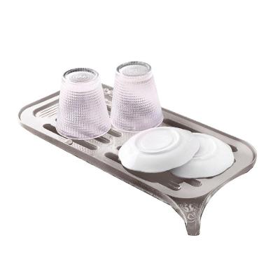 Escorredor De Louça Inteligente Slim Cinza
