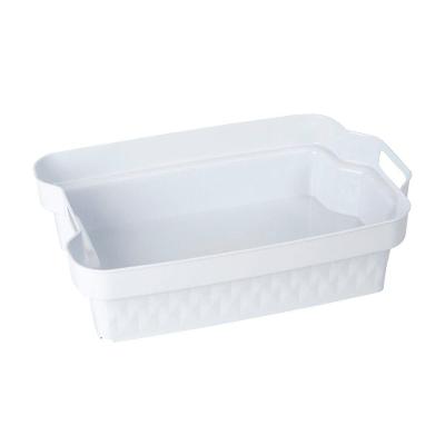 Cesta Organizadora Multiuso 3,4 Litros Plasvale Branco