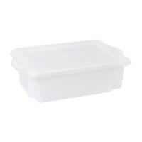 Caixa Plástica Empilhável Com Tampa 10l Plasvale - 44x29x13cm (cxlxa) Branco - 1