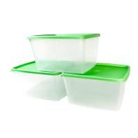 Kit 3 Potes 800ml Plasvale Verde - 2