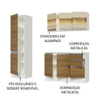 Cozinha Compacta 100% MDF Madesa Smart 170 Cm - 9