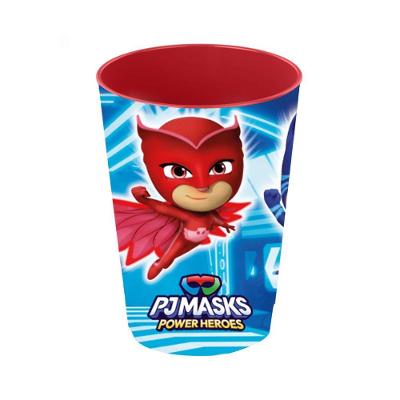 Copo Decorado 320ml Infantil Decorado Pj Masks
