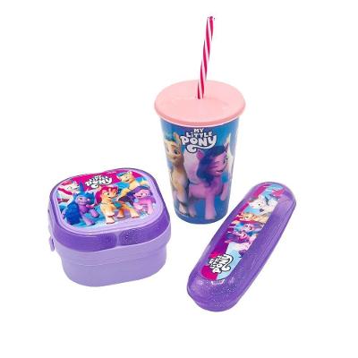 Kit Hora Do Lanche Infantil Decorado Pony