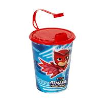 Copo Com Tampa 320ml Infantil Decorado Pj Masks - 5