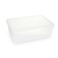 Kit 3 Caixas Herméticas Plásticas Empilháveis 3.5l, 6.5l, 11l Transparente - 2