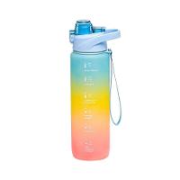 Garrafa De água Degradê 1l Azul - 1