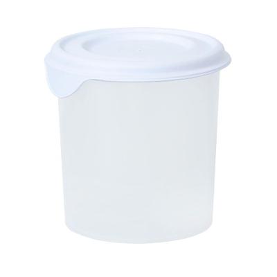 Pote Plástico Para Mantimentos 900ml Plasvale Branco