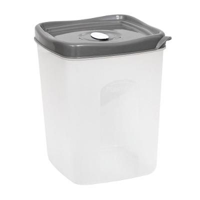 Pote Porta Mantimentos 4,5 Litros Cinza
