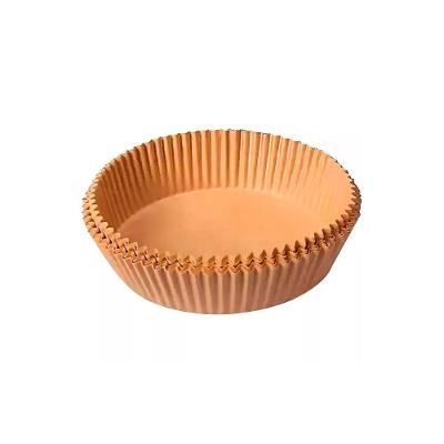 Kit 50 Formas De Papel Para Airfryer Marrom