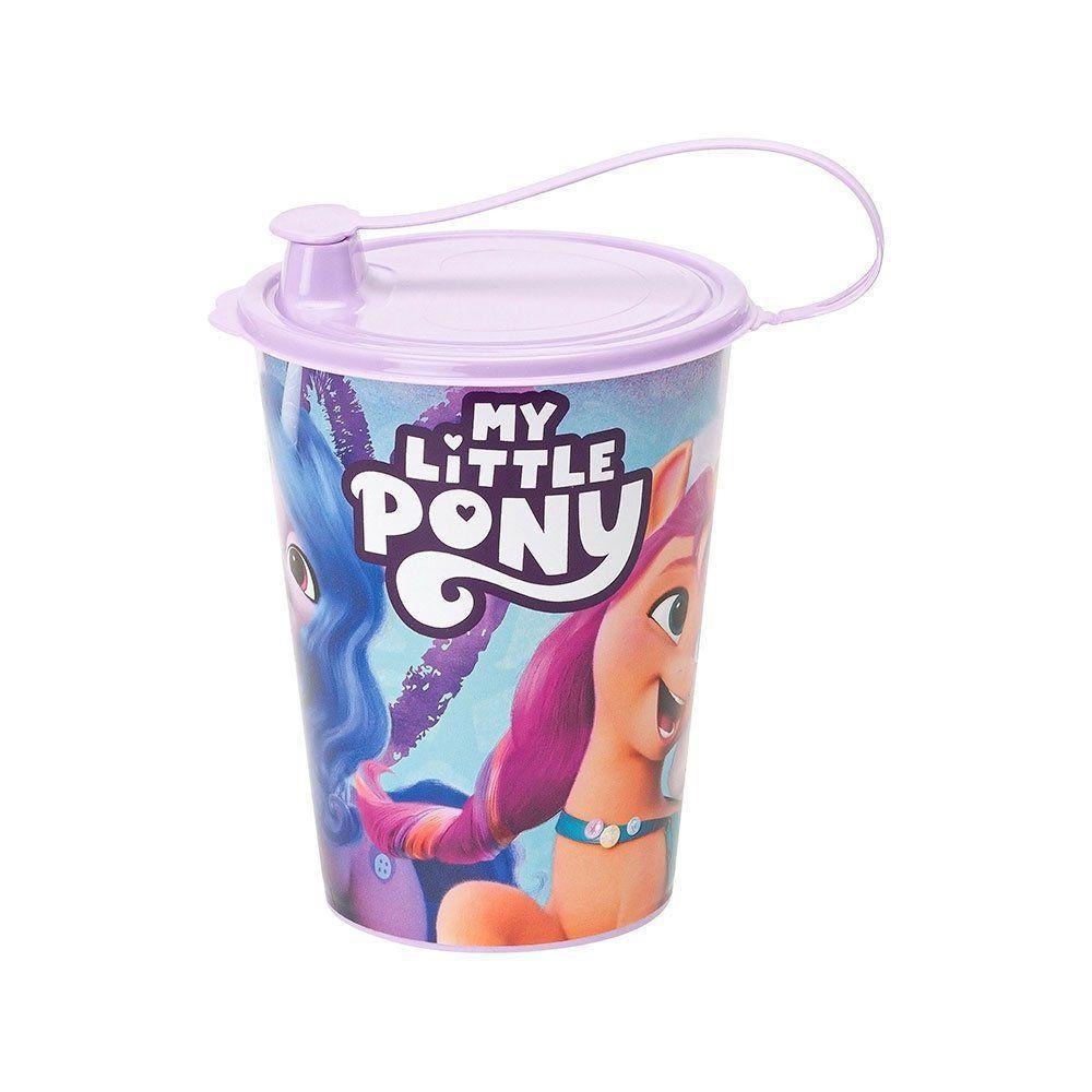 Copo Com Tampa 320ml My Little Pony Decorado Pony - 2