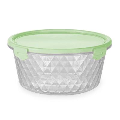 Pote Cristal 550ml Redondos Verde