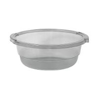 Bacia Plástica Graduada E Resistente Com Capacidade De 5,5l - Plasvale Cinza Outono - 1