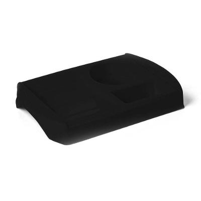 Porta Sabão Plasvale Preto