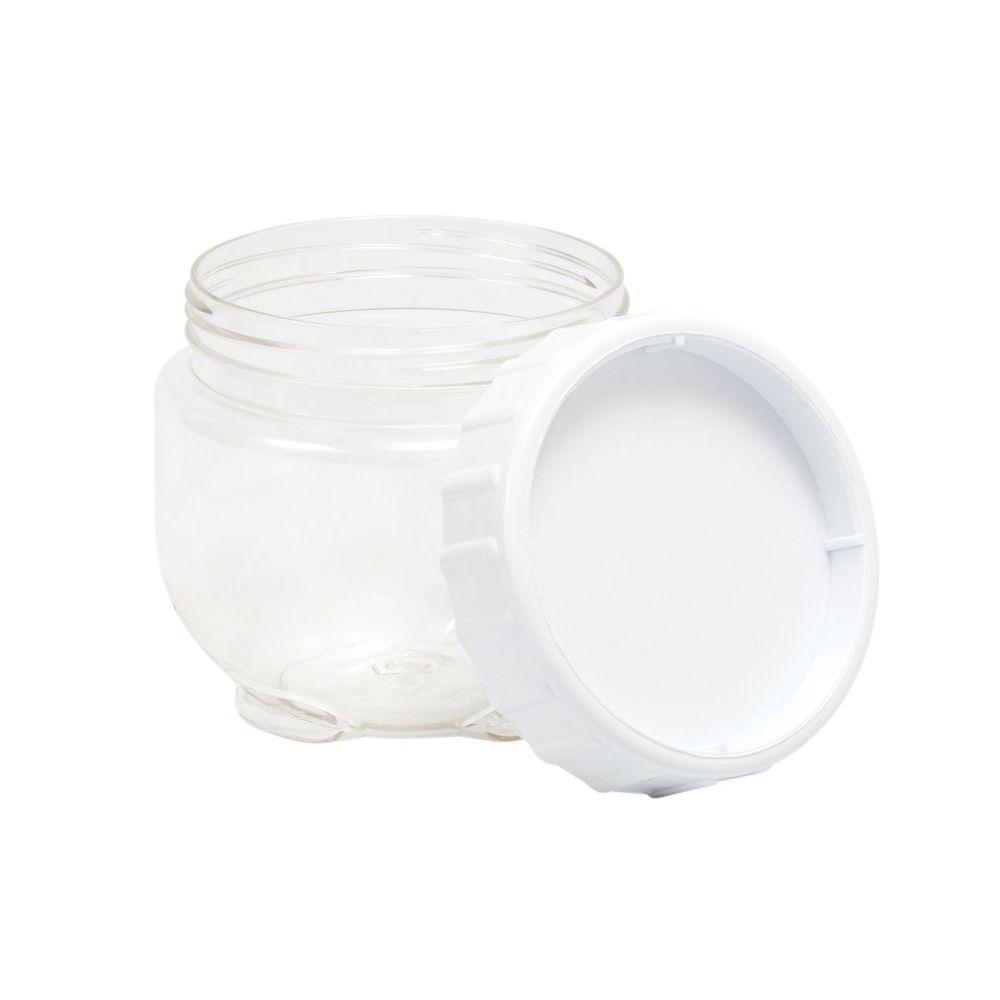 Porta Mantimentos Empilhável 550ml Branco - 3