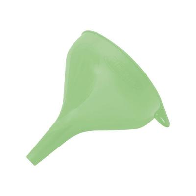 Funil De Plástico Médio Multiuso Com 12 Cm De Diâmetro - Plasvale Verde