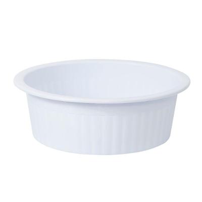 Bacia Canelada 4,9l Plasvale Branco
