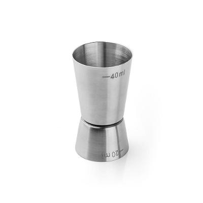 Dosador De Bebidas Duplo 20ml E 40ml Inox Attuale Inox