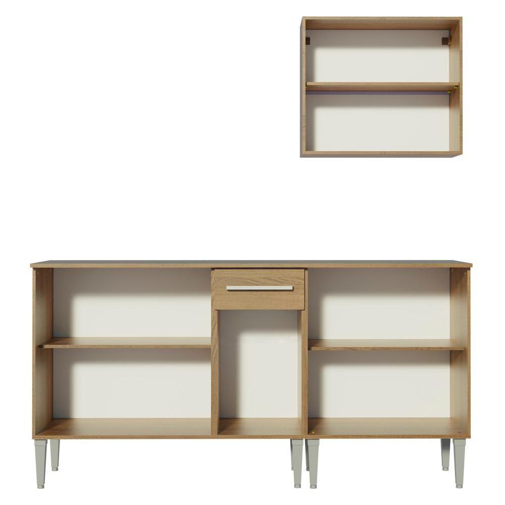 Cozinha Compacta Emilly Free com Armário e Balcão Madesa - 3