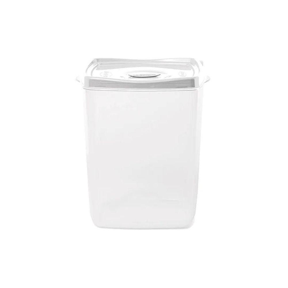 Pote Porta Mantimentos 1,3l Plasvale Branco - 1