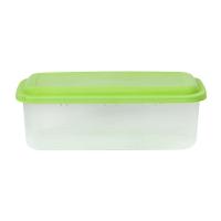 Pote Plástico Retangular 2,2 Litros Plasvale Verde - 1