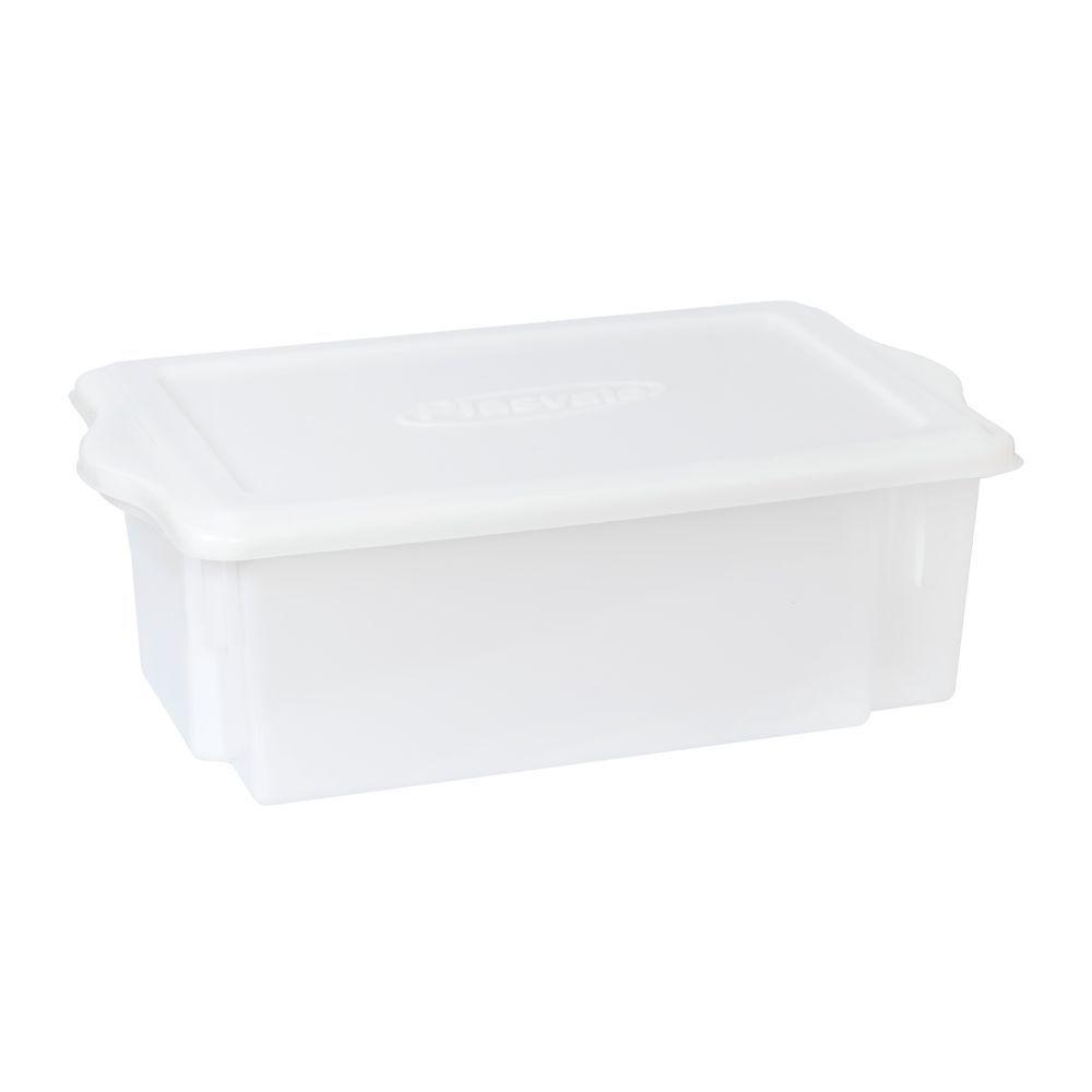 Kit 3 Caixas Para Cozinha Empilháveis 24,5l Branco - 6