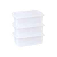 Kit 3 Caixas Para Cozinha Empilháveis 24,5l Branco - 1