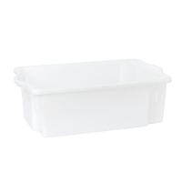 Kit 3 Caixas Para Cozinha Empilháveis 24,5l Branco - 5