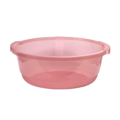 Bacia Plástica Graduada E Resistente Com Capacidade De 19,5l - Plasvale Rosa