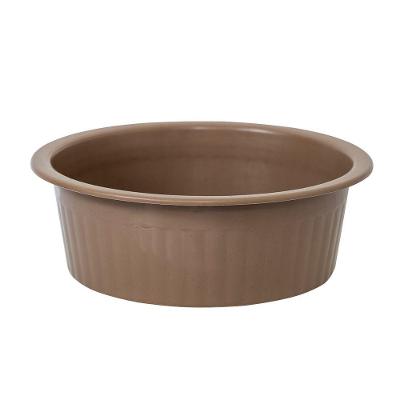 Bacia Canelada 4,9l Plasvale Marrom