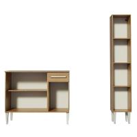 Cozinha Compacta Emilly Silver com Balcão e Paneleiro Madesa - 7