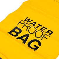 Bolsa Mochila Impermeavel Saco Estanque 5 Litros Camping Bag Amarelo - 3