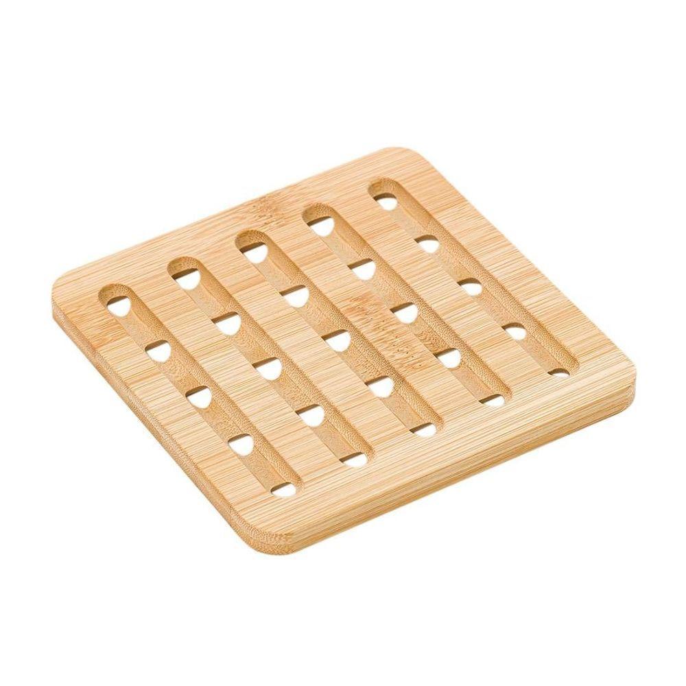 Descanso De Panela Bambu Plasvale Marrom - 1