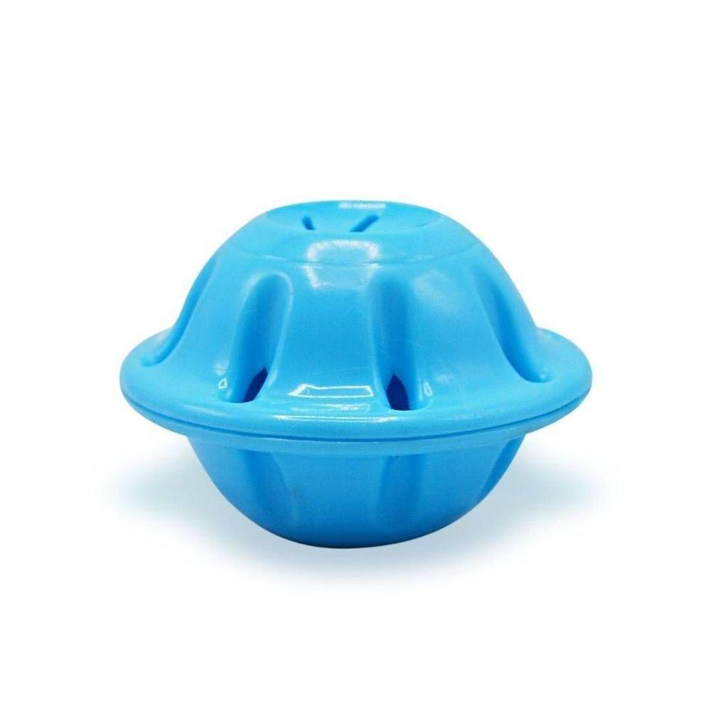 Mordedor Rosca Com Porta Petiscos Plasvale Azul - 1