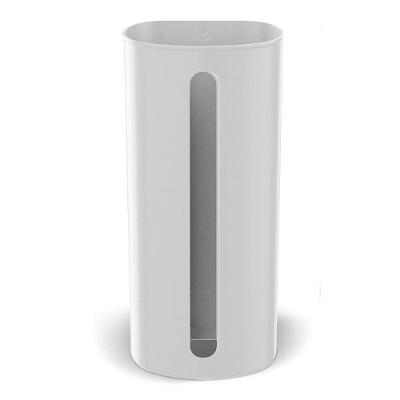 Porta Sacolas Puxa Sacos De Parede Branco