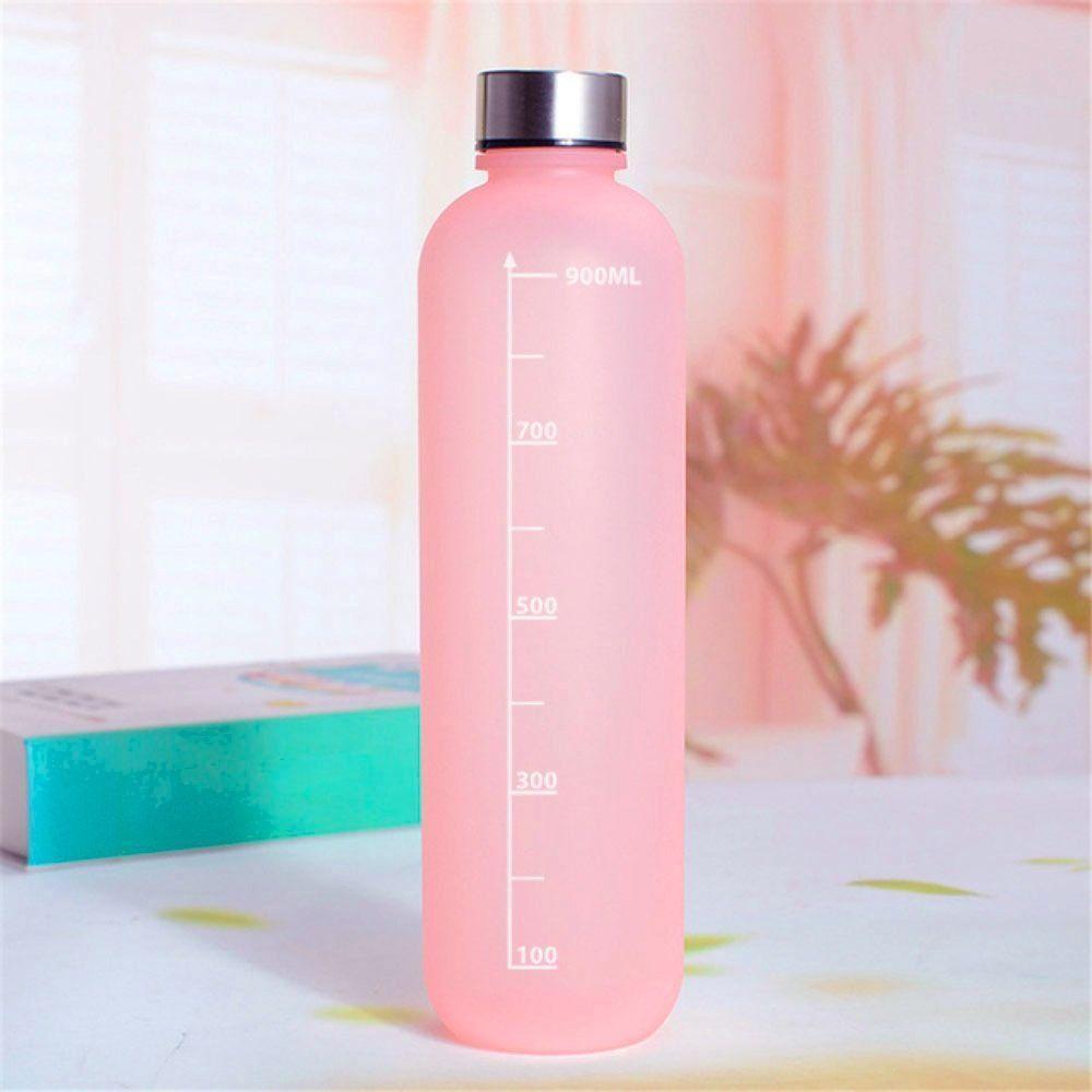 Garrafa De água Com Gradação 1l Rosa - 2