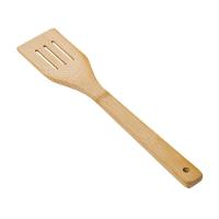 Espátula Vazada Bambu Plasvale Marrom - 1