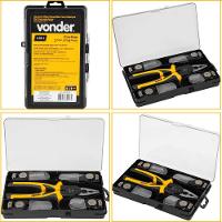 Alicate Multifunções Cabeças Intercambiáveis 5 Em 1 Vonder - 10