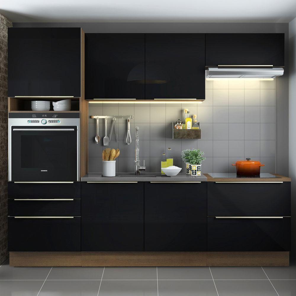 Cozinha Completa Madesa Armário e Balcão 6 Portas 5 Gavetas - 1