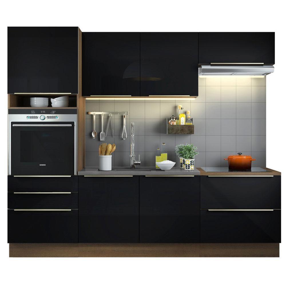 Cozinha Completa Madesa Armário e Balcão 6 Portas 5 Gavetas - 2