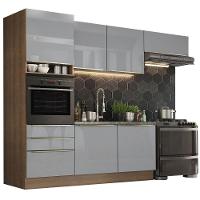 Cozinha Completa Madesa Armário e Balcão 6 Portas 3 Gavetas - 2