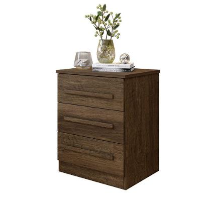 Mesa De Cabeceira Império 3 Gavetas - Benetil Imbuia