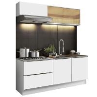 Cozinha Completa Lux Com Armário E Balcão 5 Portas 2 Gavetas - 1